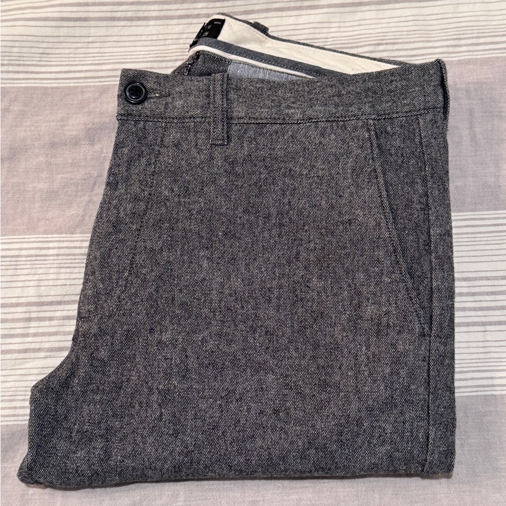 J. Crew 484 slim fit chinos in gray